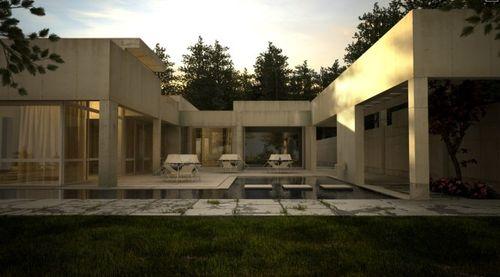 Дом с бассейном – соревнования 3D дизайнеров
