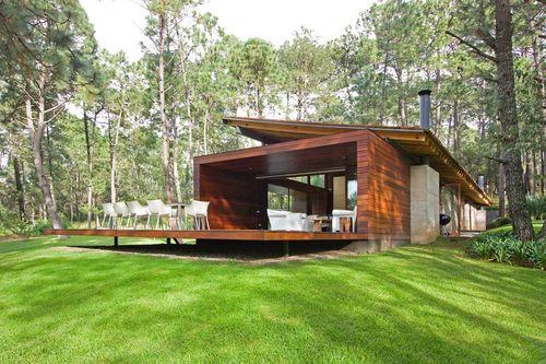Лесной дом для семейного отдыха
