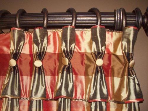 
Декоративные шторы своими руками: как сшить и украсить складками	