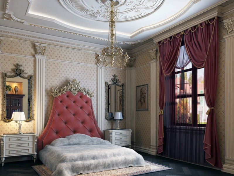 
Спальня в стиле ампир: секреты дизайна интерьера	