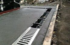 Водоотводные лотки: назначение, устройство, разновидности